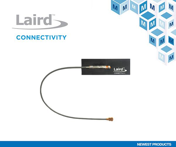 贸泽开售Laird Connectivity适用于Wi－Fi 6E频率的全新Mini NanoBlade Flex 6E天线