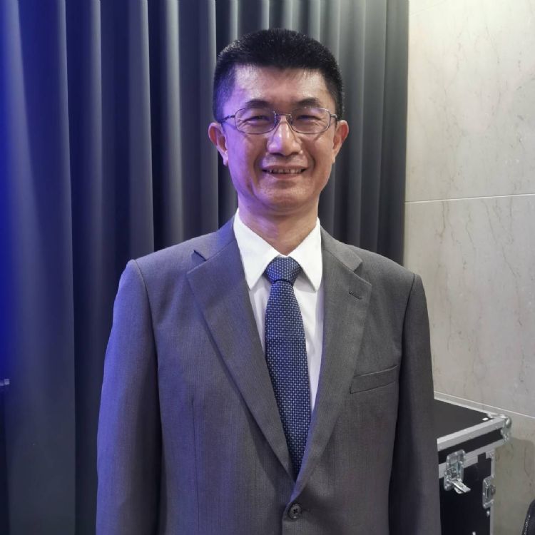 波若威黄裕文看好2022年数据中心成长态势明确,北美宽频升级趋势,将带动全年营运恢复成长。韩青秀摄