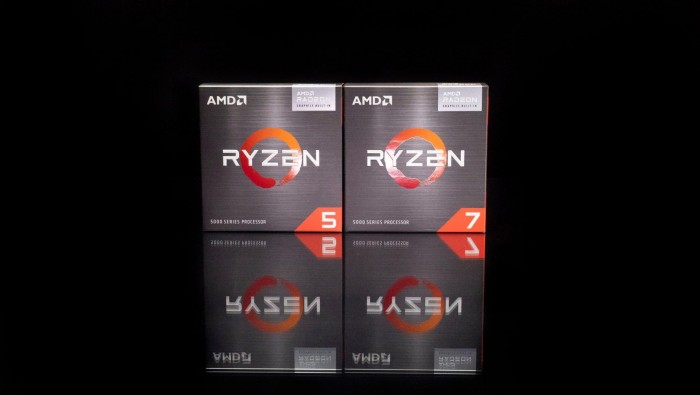 AMD锐龙新处理器曝光：R7-5700G与R5-5600G APU，上市日期指日可待