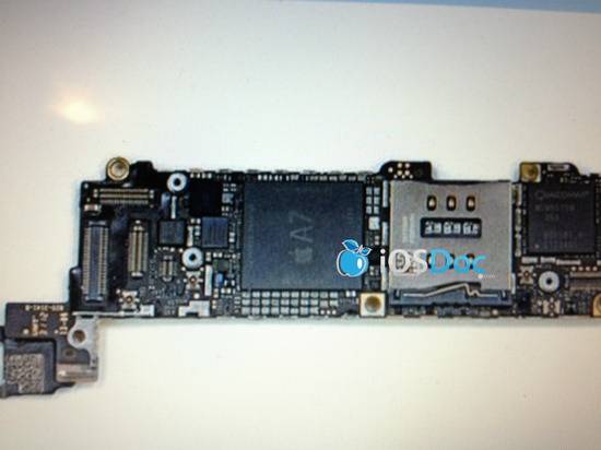 疑似iPhone 5S主板曝光 采用四核处理器