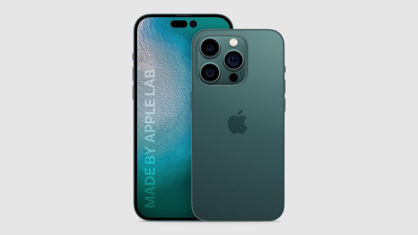 苹果 iPhone 14 Pro / Max CAD 设计图曝光：酷炫“感叹号”加粗