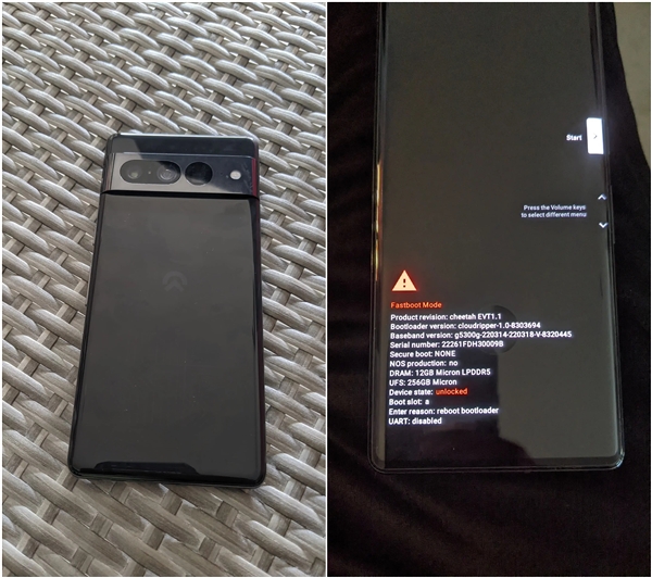 网友买到尚未发布的Pixel 7 Pro：用了三周后被谷歌远程锁定变砖