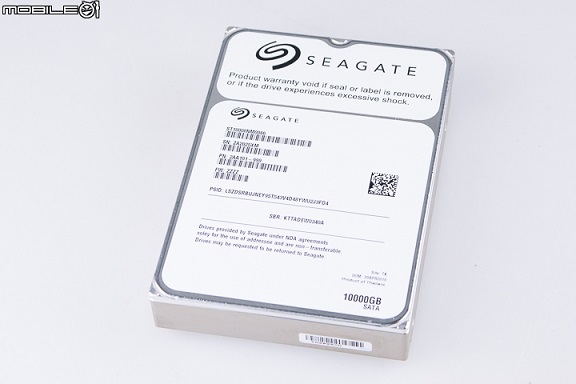 大容量氦气硬盘 Seagate Enterprise Capacity 10TB实测