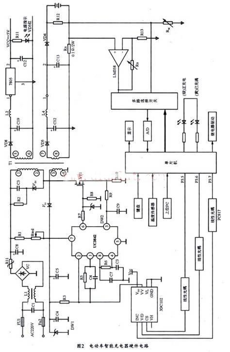 电动车智能充电器硬件电路