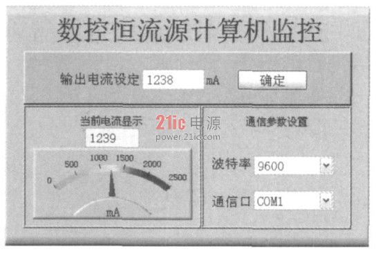 图4 计算机监控界面