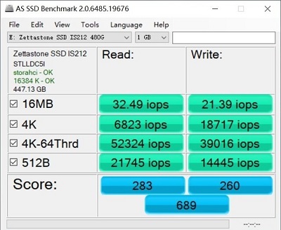 泽石IS212工业级SSD 4K随机性能测评