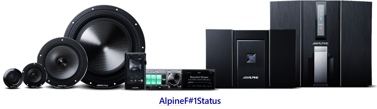 汽车音响行业首创的384kHz/32bit Hi-Res高音质音频播放凭借“完美同步”营造临场感的世界顶级汽车音响“AlpineF#1Status(AlpineF#1Status)”