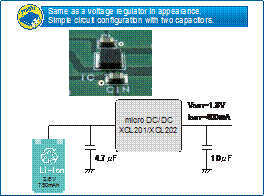 降压“micro DC/DC”转换器