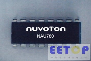 新唐科技第一代高准确度24-bit ADC – NAU780X