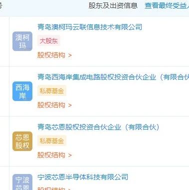 青岛芯恩最新变动：涉及最大股东！