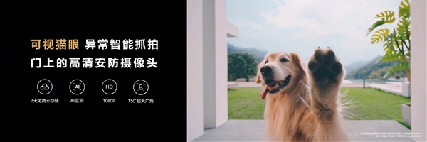 首发鸿蒙OS！华为杀入智能门锁：2秒人脸、0.5秒指纹