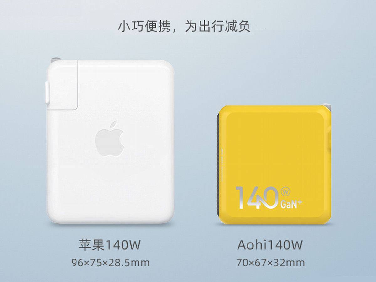 AOHI推出140W氮化镓充电器，UFCS+PD3.1快充新标准战未来-充电头网