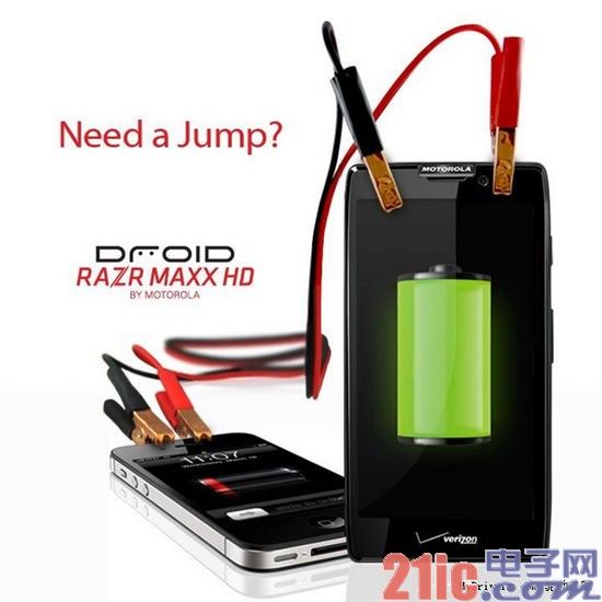 摩托罗拉吐槽 再次抨击iPhone续航时间[图]