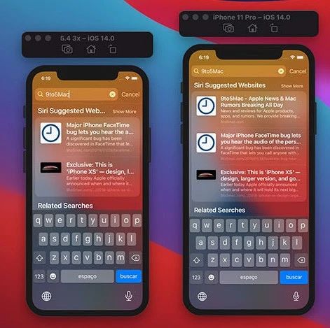 iOS 14 图像资源确认有 5.4 英寸 iPhone 12