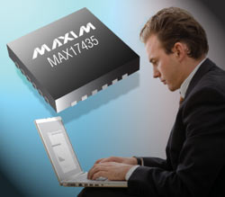 Maxim推出高度集成的850kHz/500kHz、SMBus可编程电池充电器