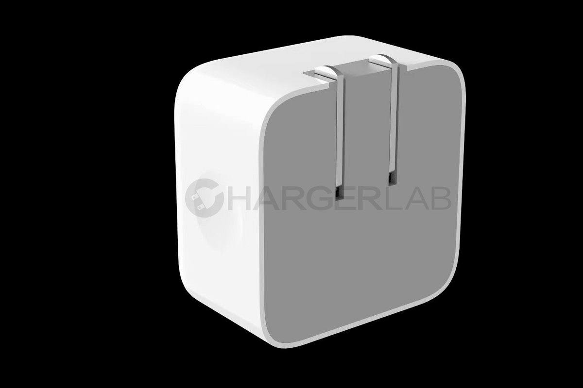 疑似苹果35W双口USB-C充电器曝光！苹果入局多口快充市场-充电头网