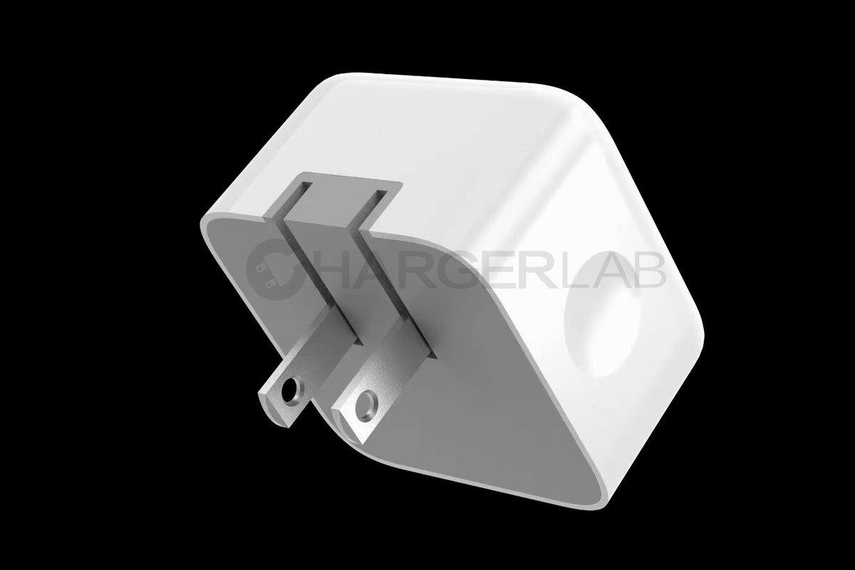 疑似苹果35W双口USB-C充电器曝光!苹果入局多口快充市场-充电头网