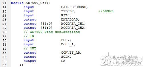 基于FPGA +AD7609的数据采集系统的实现和设计