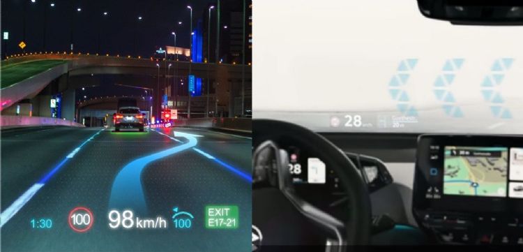 改善车用HUD NS靠色彩、乐金用距离