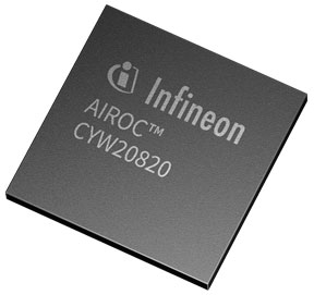英飞凌推出AIROC CYW20820蓝牙和低功耗蓝牙片上系统