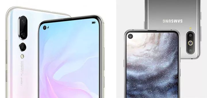 挖孔屏比拼：华为nova 4对阵三星Galaxy A8s