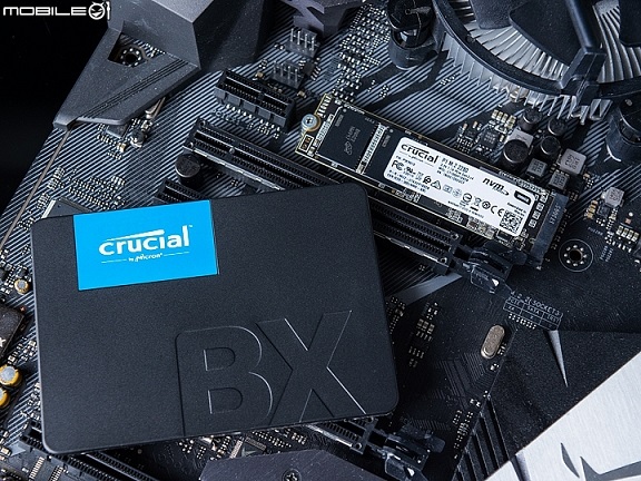 Crucial P1 NVMe 1TB 与 BX500 SATA 480GB SSD实测 平价固态硬盘新选