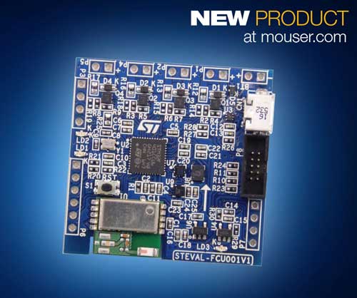 STMicroelectronics FCU评估板在贸泽开售让无人机飞行控制设计轻松上手