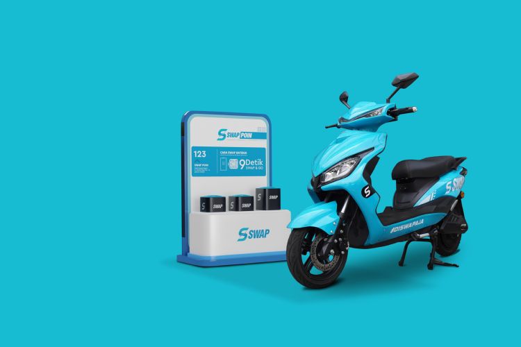 印尼换电摩托车SWAP Energi 誓言每公里盖1座换电站