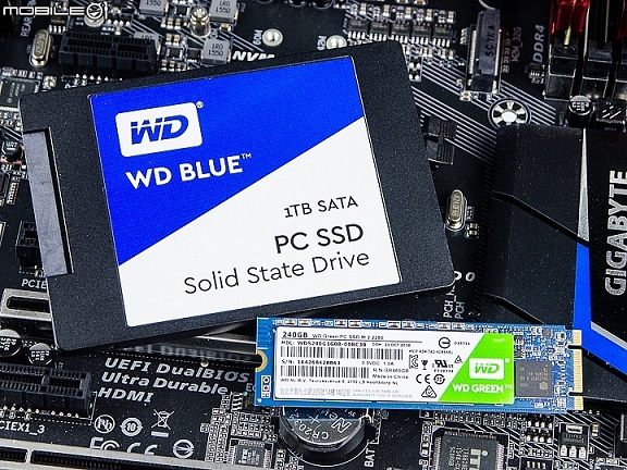 Sandisk 15nm TLC颗粒导入 WD GREEN绿标与BULE蓝标SSD固态硬盘实测
