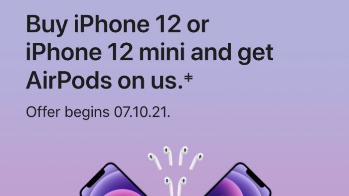 苹果向印度iPhone 12买家提供免费AirPods以庆祝排灯节的到来