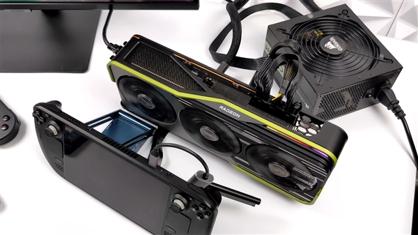 大神改造Steam Deck外接RX 6900 XT！性能暴涨10倍