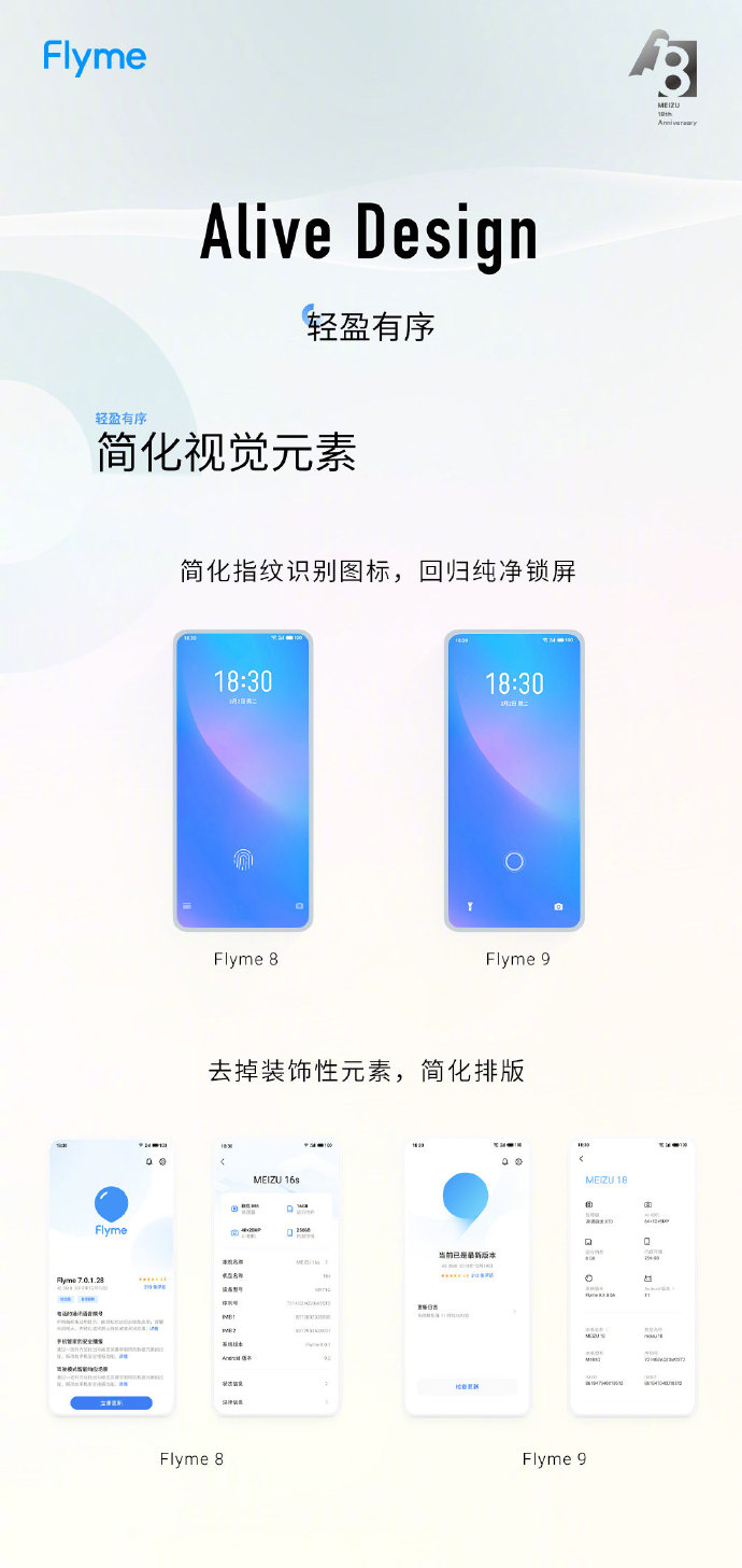 小圆圈再次重现！魅族Flyme 9正式发布