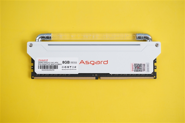 独特气泡RGB柔光！阿斯加特洛基DDR4 3600内存图赏