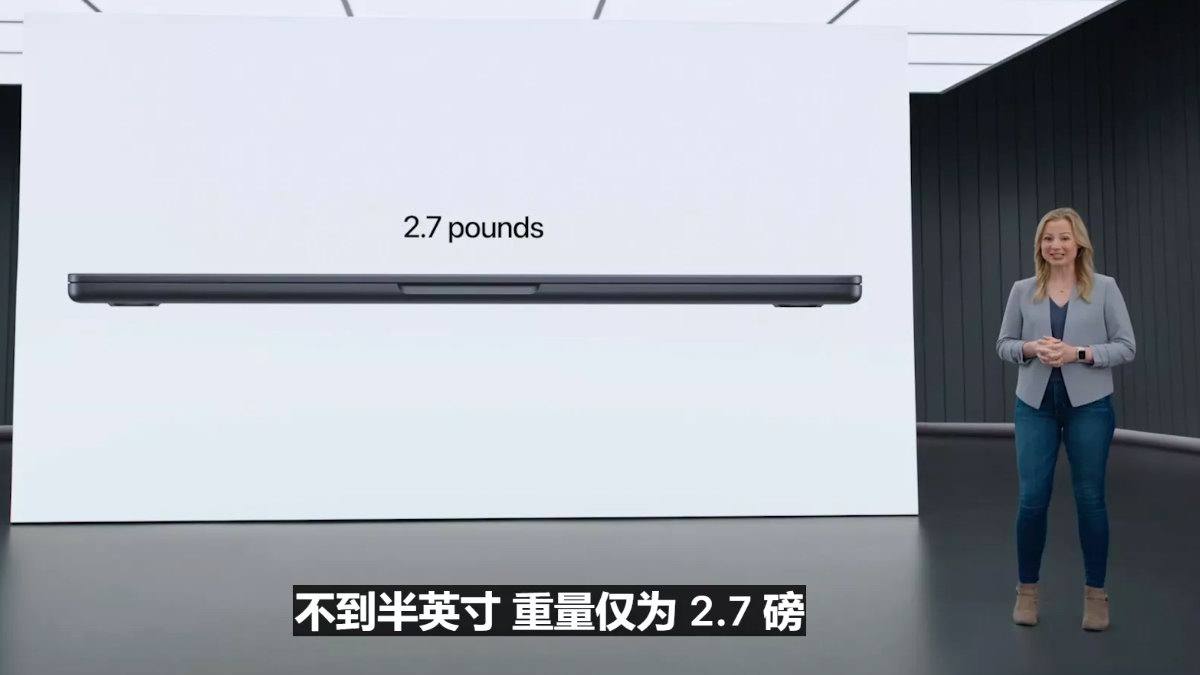 WWDC22苹果发布MacBook Air 2022,M2处理器,35W双口充电器-充电头网