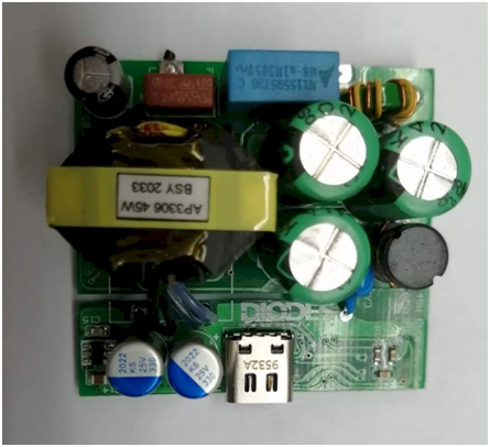 大联大友尚集团基于Diodes产品的65W ACF Type-C PD3.0充电器方案