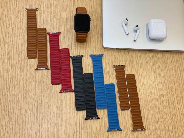 苹果下月或将发布Apple Watch皮质回扣表带新设计