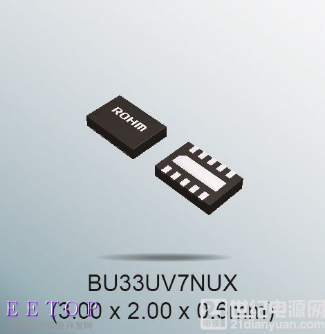 ROHM开发出能使干电池续航时间延长1.3倍的升压型DC/DC