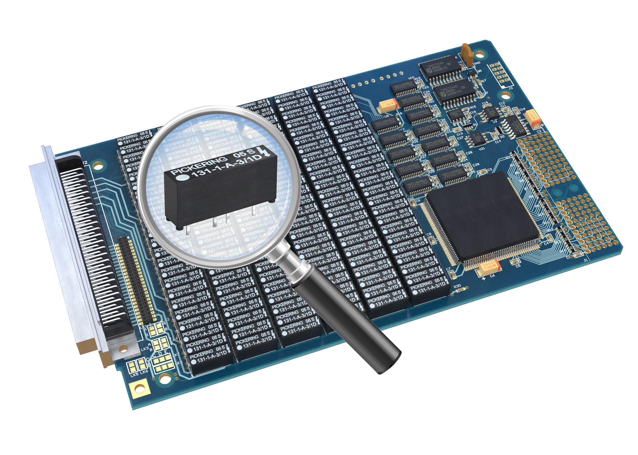Pickering Electronics公司的微型高压单列直插（SIL/SIP）舌簧继电器