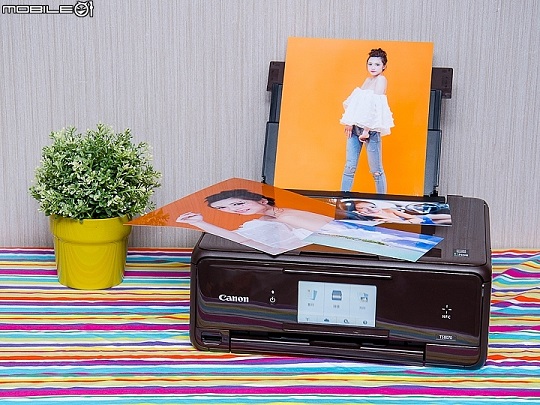 精巧设计 鲜艷色彩 Canon PIXMA TS8070相片复合机试用