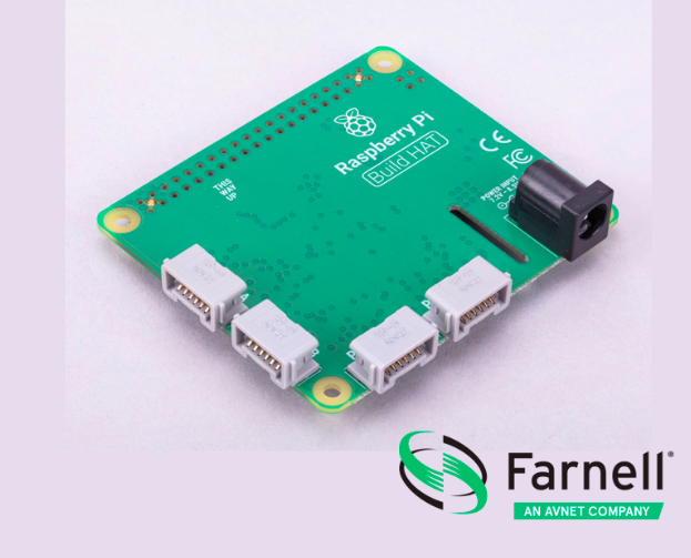 e络盟即将发售Raspberry PiBuild HAT全新配件和电源