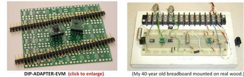 如何解决该棘手问题：在模拟板上对超密脚距的微封装芯片做实验