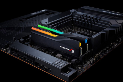 芝奇发布Trident Z5系列32GB DDR5－6600 CL34超低延迟内存套装