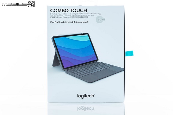 Logitech Combo Touch iPad Pro 键盘保护壳开箱试用 比拟笔电的畅快输入感受