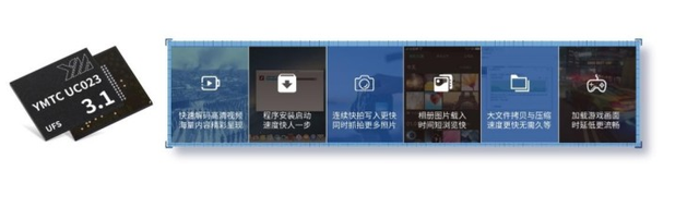 国产芯片又有突破，长江存储首款高端UFS3.1闪充芯片