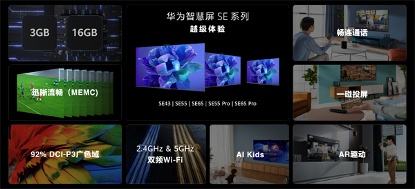 越级体验“闭眼入”华为智慧屏SE系列新品正式发布