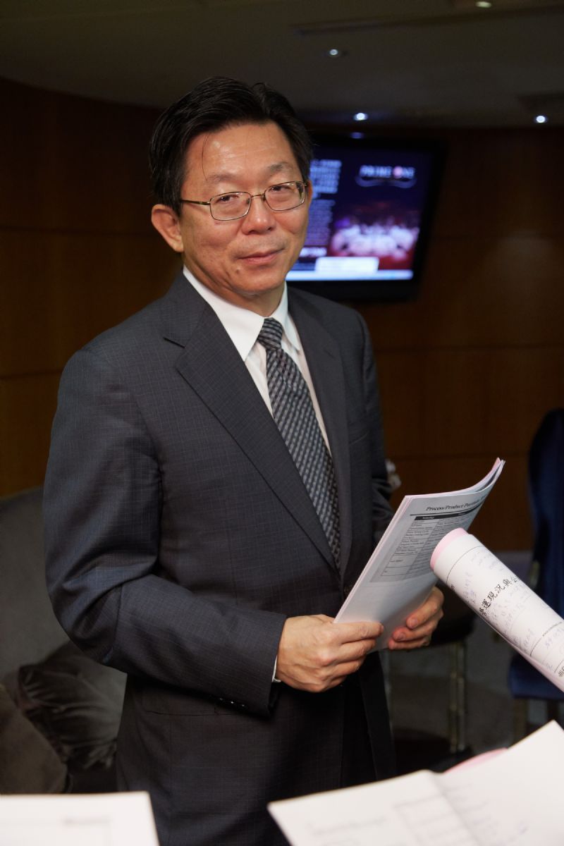 图为英特磊董事长高永中数据照。李建梁摄