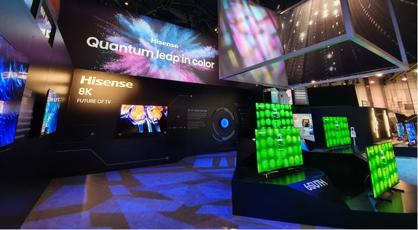 海信在CES 2022展示新一代ULED 8K Mini-LED系列和全球首个8K激光显示技术解决方案