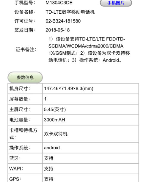 外形槽点十足：小米入门红米新机曝光 699元起+奇葩刘海屏