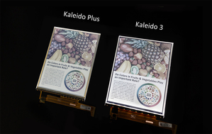 E Ink元太发表新一代Kaleido 3彩色印刷电子纸技术