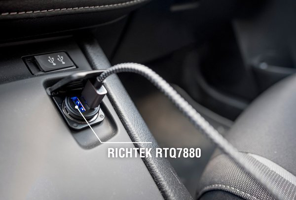 立��发布全新USB Type－C／PD车用充电器解决方案RTQ7880